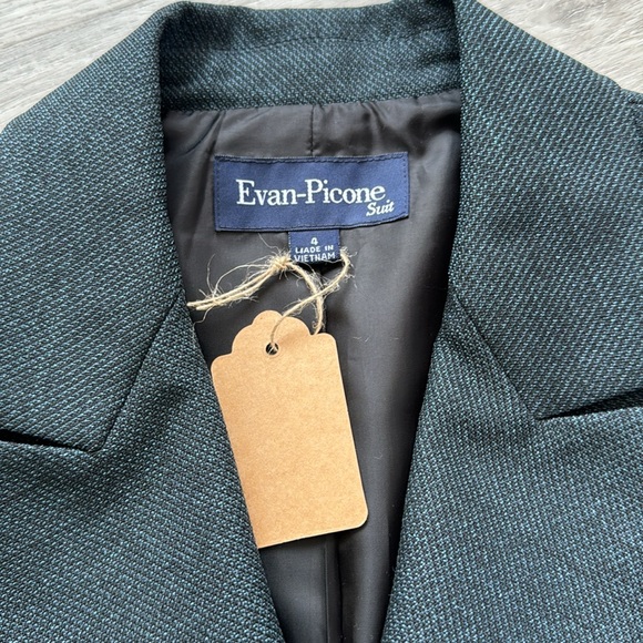 Deep Blue Vintage Evan-Picone Set - Picture 4 of 8